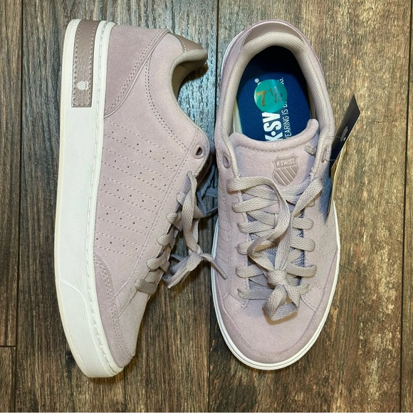 K-Swiss Court Block purple sneakers size 7.5 BNWT - Picture 2 of 11